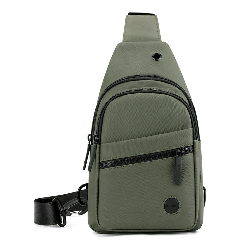 Sling Bag Crossbody Backpack: Over Shoulder Daypack Casual Cross Chest Side Pack-6