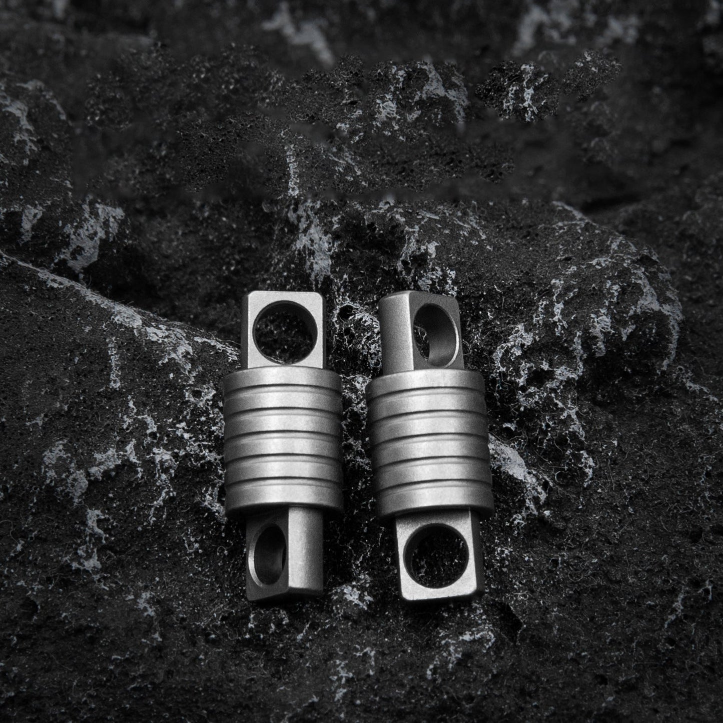 Premium Titanium Keychain for Men - Ultra-Lightweight & Durable EDC Key Holder with Modern Design & Compact Size-0