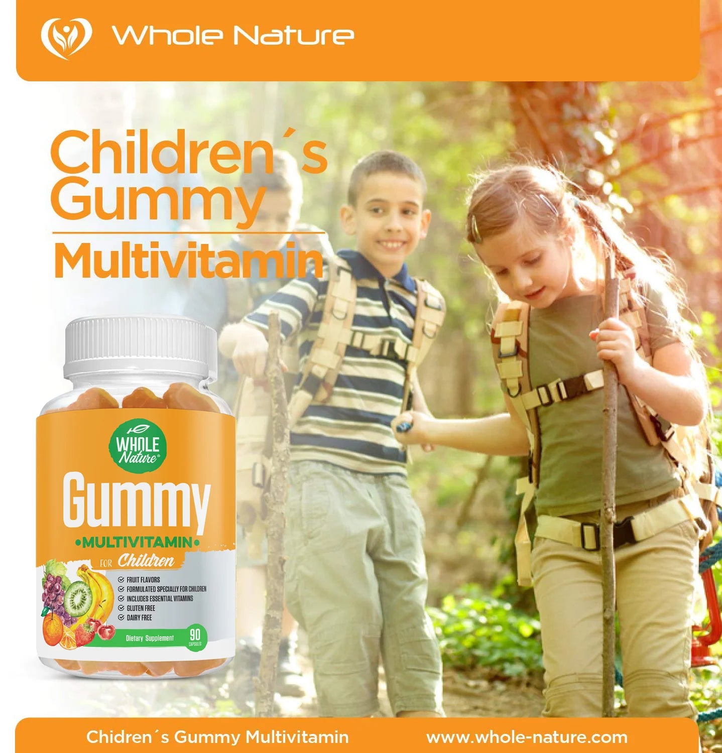 Kids Vitamins - Daily Essentials Children'S Multivitamin, 90 Gummies