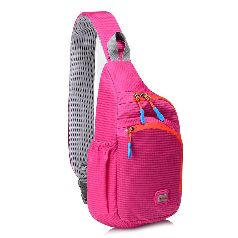 Waterproof Nylon Outdoor Sports Anti Theft Bag Climbing Hiking Cycling Bottle Holder Shoulder Cross Body Chest Bag-9