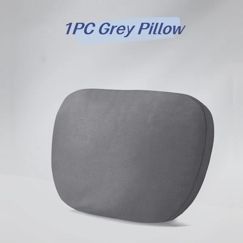Car Neck Pillow Car Seat Headrest Pillow Auto Memory Cotton Protector Cushion for Universal Car Head Support for Gaming Chair all good