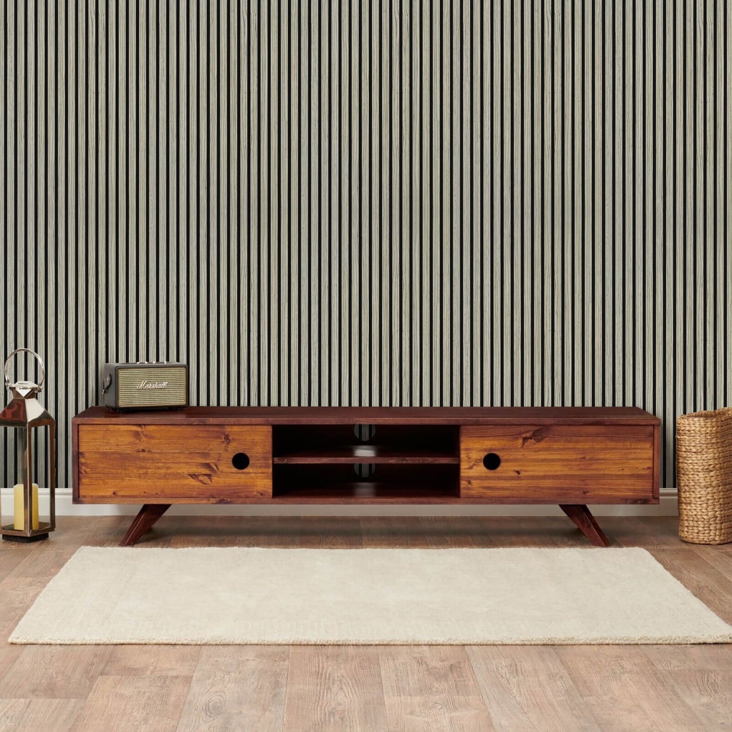 Grey Oak Acoustic Wall Panels-4