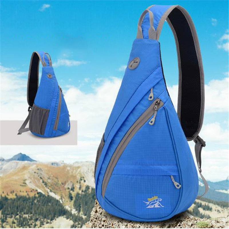 Nylon Sports Bag Men Women Chest Bag Outdoor Climbing Hiking Bag-1