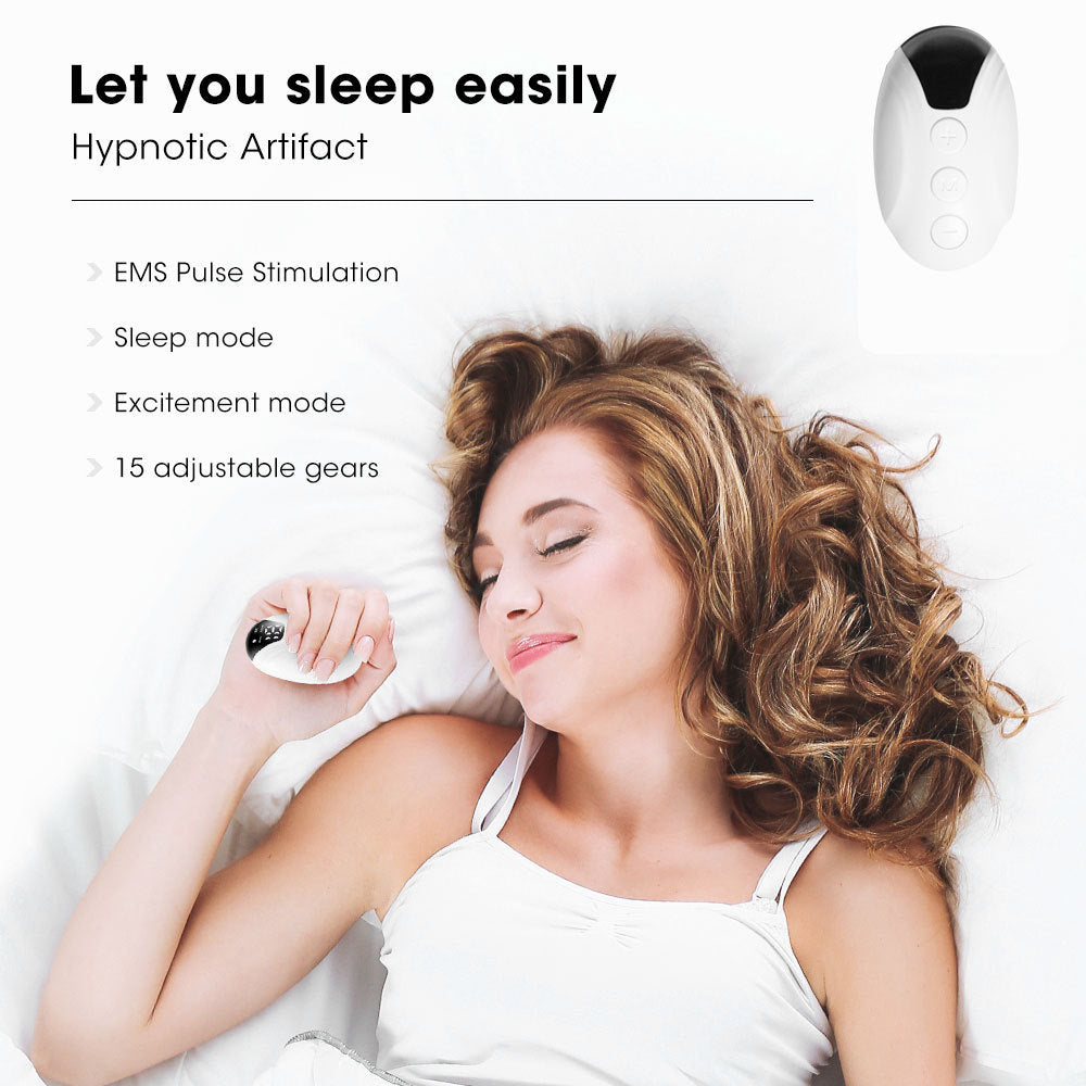 Plus Sleep Aid Device with Heat, Compact Sleep Device with Targeted Pressure Point Therapy for Stress Relief, Panic Attacks, and Agitation-5