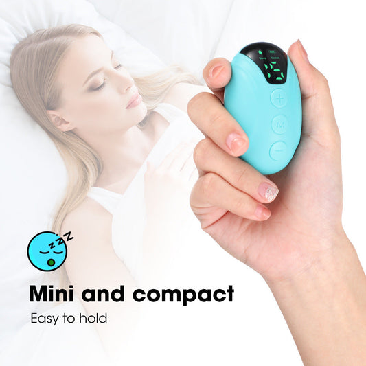 Plus Sleep Aid Device with Heat, Compact Sleep Device with Targeted Pressure Point Therapy for Stress Relief, Panic Attacks, and Agitation-0