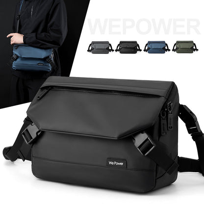 Messenger Bag, Crossbody Bag Shoulder Bag for Men Water Resistant Man Bag Man Purse for Business Office-0