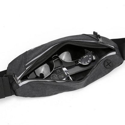 Fanny Pack for Women Men Water Resistant Small Waist Pouch Slim Belt Bag withPockets for Running-1