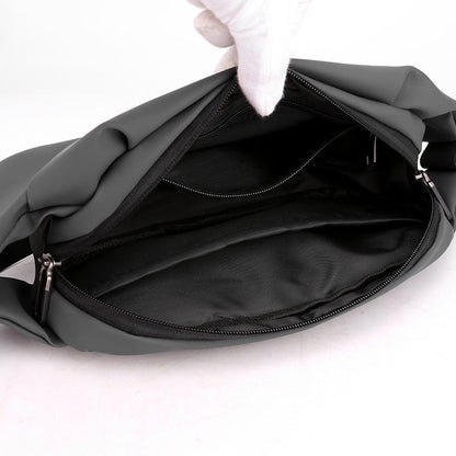 Fanny Pack Waist Bag: Small Hip Pouch Bum Bag Fannie Pack Phanny Fannypack Waistpack Bumbag Beltbag Sport Slim Fashionable for Jogging Hiking Hiker Woman Man-3