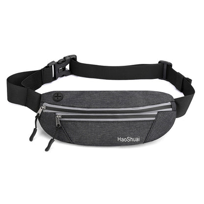 Fanny Pack for Women Men Water Resistant Small Waist Pouch Slim Belt Bag withPockets for Running-0