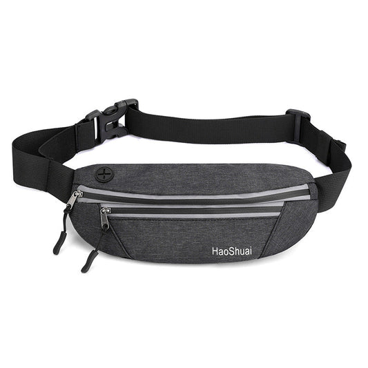 Fanny Pack for Women Men Water Resistant Small Waist Pouch Slim Belt Bag withPockets for Running-0