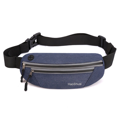 Fanny Pack for Women Men Water Resistant Small Waist Pouch Slim Belt Bag withPockets for Running-3