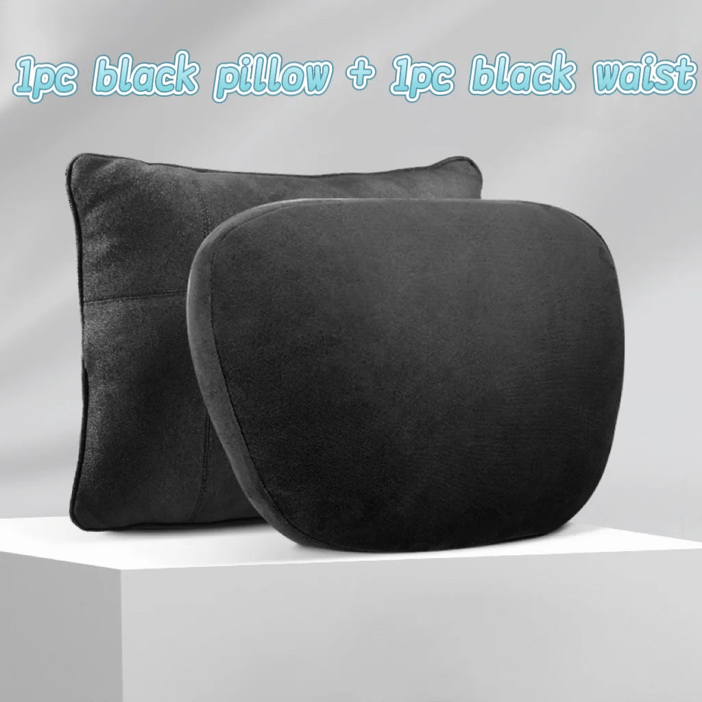 Car Neck Pillow Car Seat Headrest Pillow Auto Memory Cotton Protector Cushion for Universal Car Head Support for Gaming Chair all good