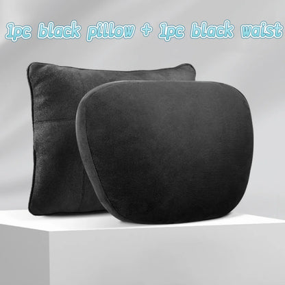 Car Neck Pillow Car Seat Headrest Pillow Auto Memory Cotton Protector Cushion for Universal Car Head Support for Gaming Chair all good