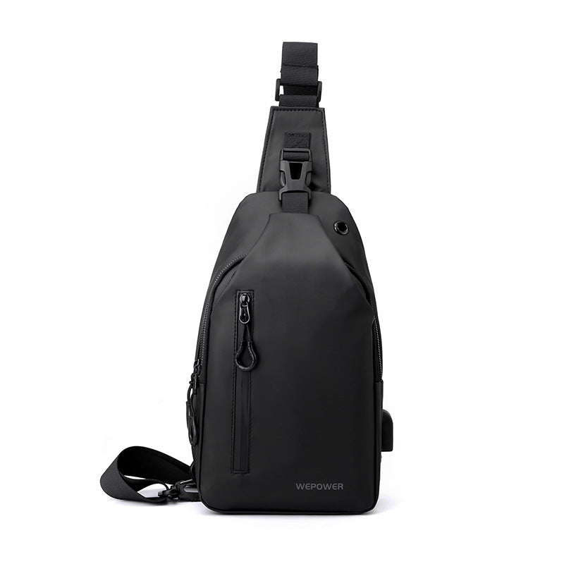 Crossbody Sling Backpack Sling Bag Travel Hiking Chest Bag Daypack-5