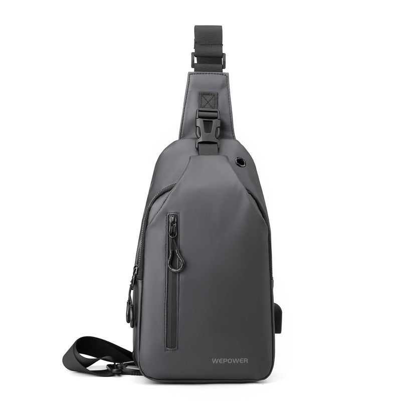 Crossbody Sling Backpack Sling Bag Travel Hiking Chest Bag Daypack-8