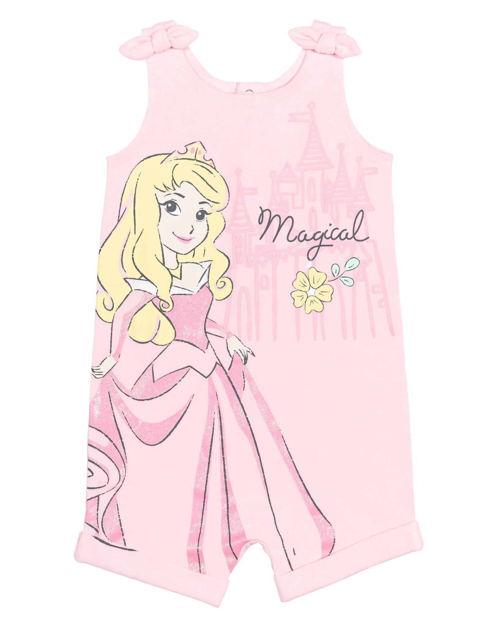 Princess Aurora Newborn Baby Girls Romper and Headband Newborn to Toddler