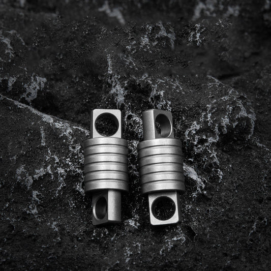 Premium Titanium Keychain for Men - Ultra-Lightweight & Durable EDC Key Holder with Modern Design & Compact Size-0