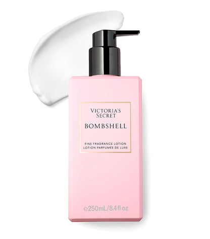 Bombshell Fragrance Body Lotion, Notes of Purple Passion Fruit, Shangri-La Peony & Vanilla Orchid (8.4 Oz)