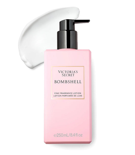 Bombshell Fragrance Body Lotion, Notes of Purple Passion Fruit, Shangri-La Peony & Vanilla Orchid (8.4 Oz)