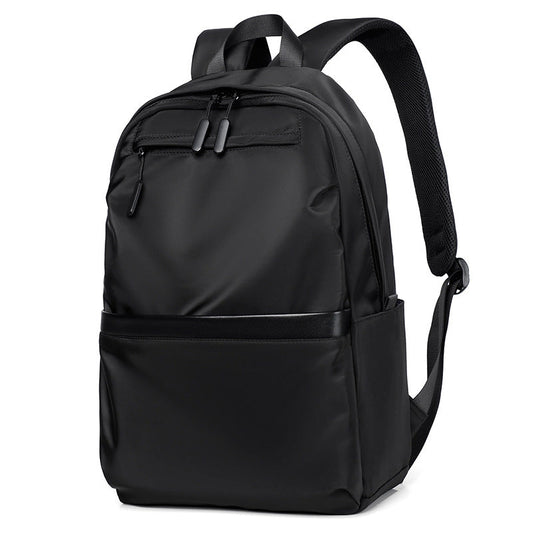 Premium Waterproof High-Density Nylon Backpack for Men & Women | Durable, Fashionable & Lightweight Urban Travel Bag | Black Laptop Backpack for Work, School & Daily Commute | Perfect for Urban Exploration & Minimalist Design Lover-0