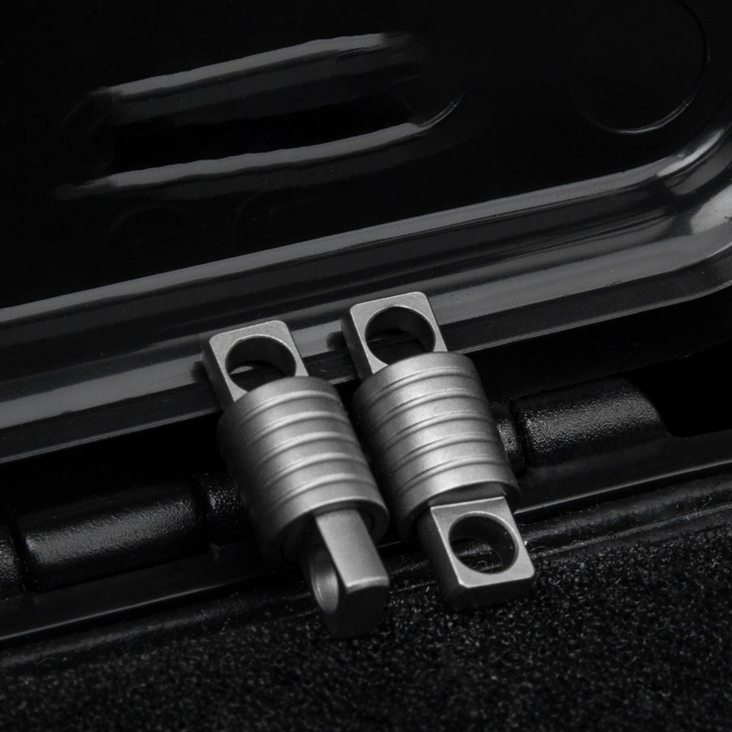 Premium Titanium Keychain for Men - Ultra-Lightweight & Durable EDC Key Holder with Modern Design & Compact Size-1