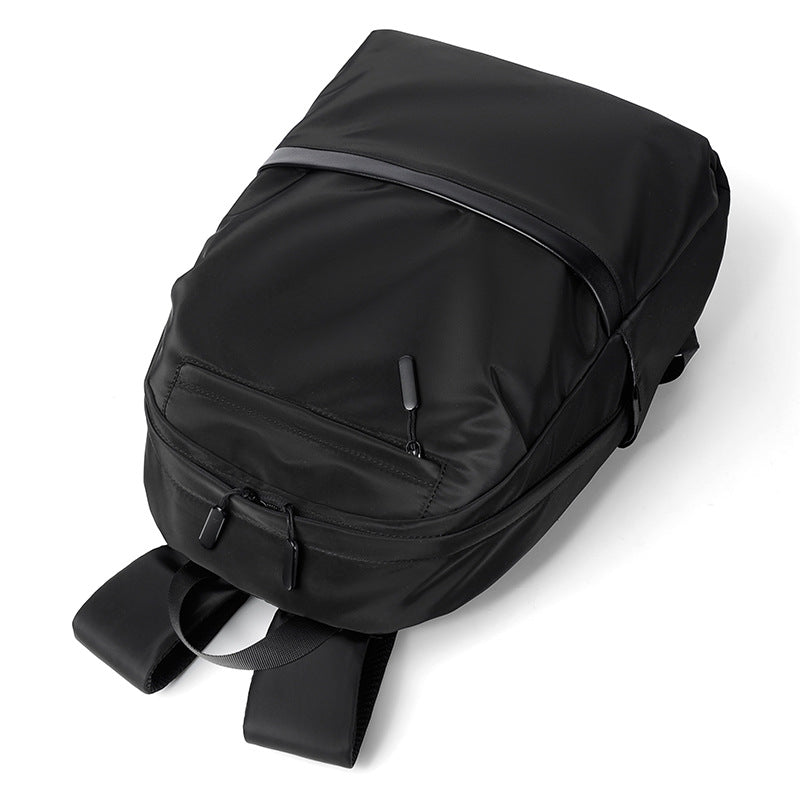 Premium Waterproof High-Density Nylon Backpack for Men & Women | Durable, Fashionable & Lightweight Urban Travel Bag | Black Laptop Backpack for Work, School & Daily Commute | Perfect for Urban Exploration & Minimalist Design Lover-1