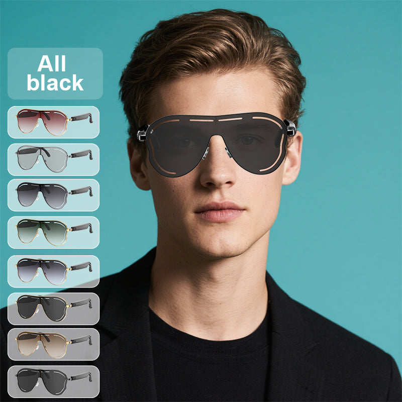 Smart Glasses with AI Translation, Support 110+ Languages, Blue Light Blocking Glasses, Voice Recorder with App, Open Ear Headphones, Bluetooth Audio Glasses-3