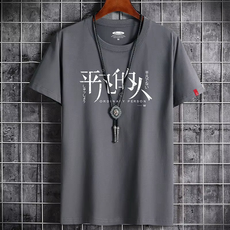 Summer Anime T-Shirt Harajuku Alternative Gothic Clothes Punk Streetwear T Shirt for Men 2022 Graphic Hip Hop Oversized T Shirt all good