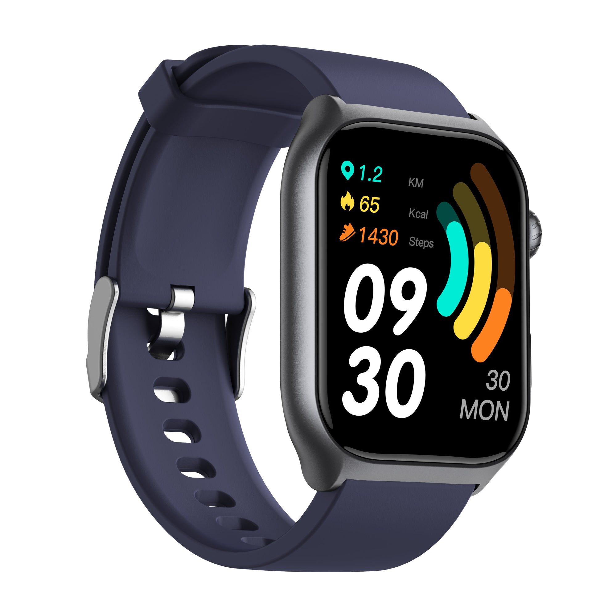 2024 Full Touch Smart Bluetooth Calling Watch Men Sports Clock Heart Rate Monitor Smartwatch for IOS Android phone-7