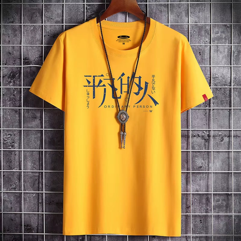 Summer Anime T-Shirt Harajuku Alternative Gothic Clothes Punk Streetwear T Shirt for Men 2022 Graphic Hip Hop Oversized T Shirt all good
