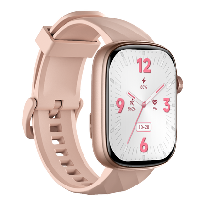 Smart Watch for Women, 1.95'' AMOLED Ultra-Clear Screen Activity Trackers with Heart Rate/Sleep/SpO2 Monitor, Smartwatch for iPhone/Samsung/Android-5