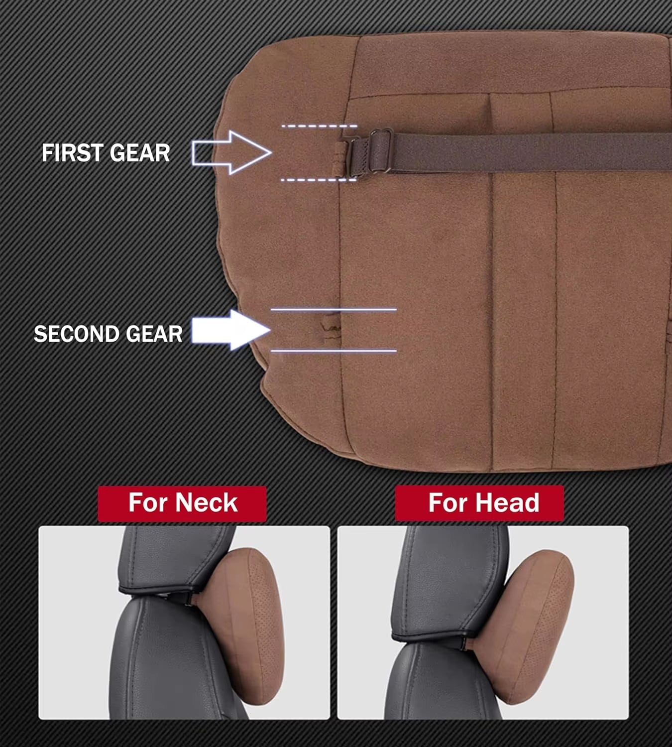 Car Neck Pillow Car Seat Headrest Pillow Auto Memory Cotton Protector Cushion for Universal Car Head Support for Gaming Chair all good