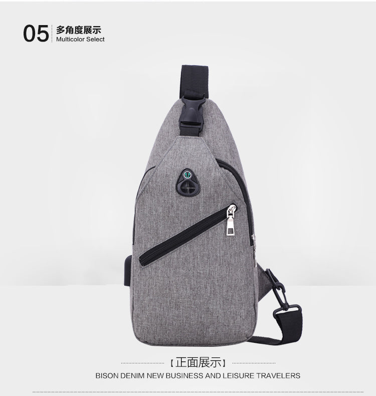 Men's Fashion Crossbody Bag - Multi-functional Casual Business Sling Bag for Everyday Use-1