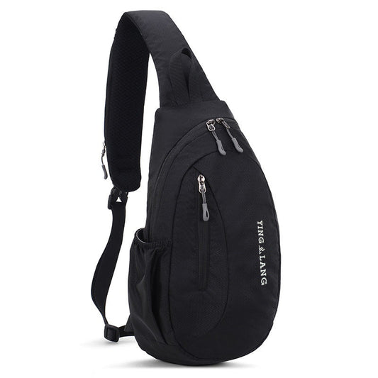 New Fashion Chest Package Shoulder Sling Pack Nylon Waterproof Bag-0