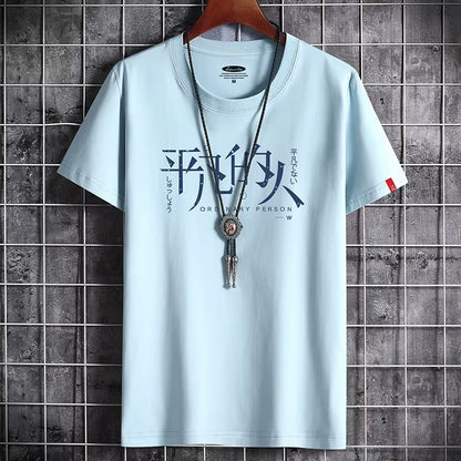 Summer Anime T-Shirt Harajuku Alternative Gothic Clothes Punk Streetwear T Shirt for Men 2022 Graphic Hip Hop Oversized T Shirt all good
