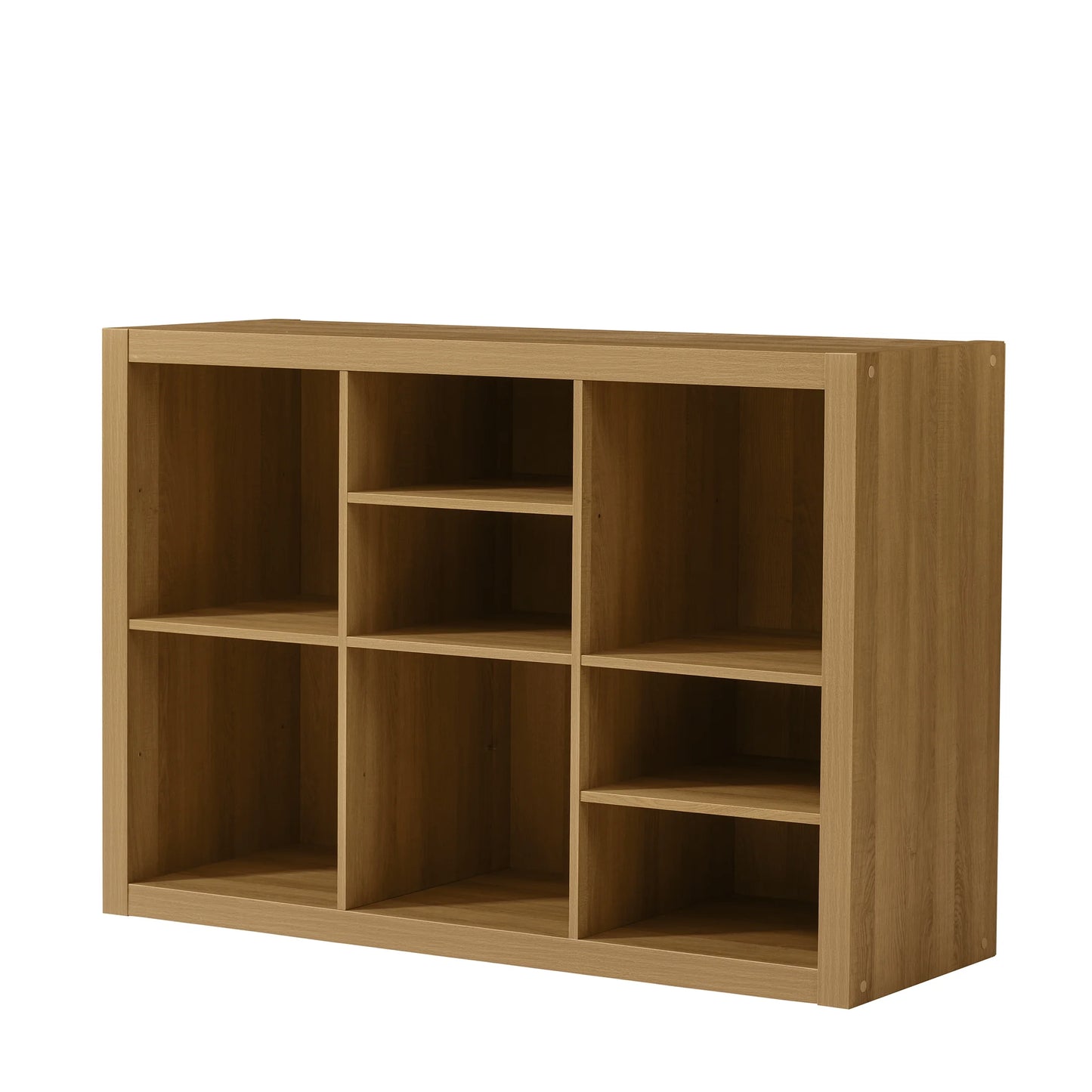 Springwood Adjustable Shelf Cube Organizer, Light Honey Finish
