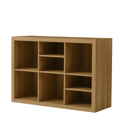 Springwood Adjustable Shelf Cube Organizer, Light Honey Finish
