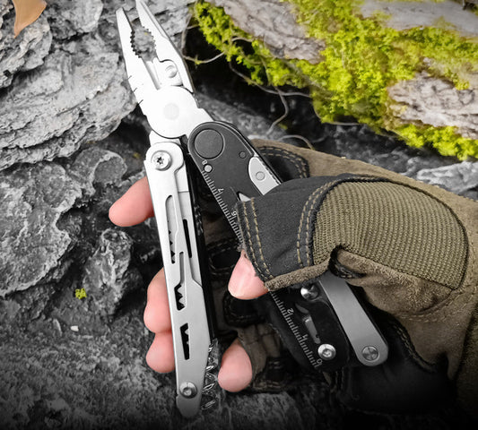 EDC Tool with 12+ Functions | Small Bottle Opener keychain with Screwdriver, Wrench, and Box Cutter for Travel, Outdoor, and Everyday Use-0