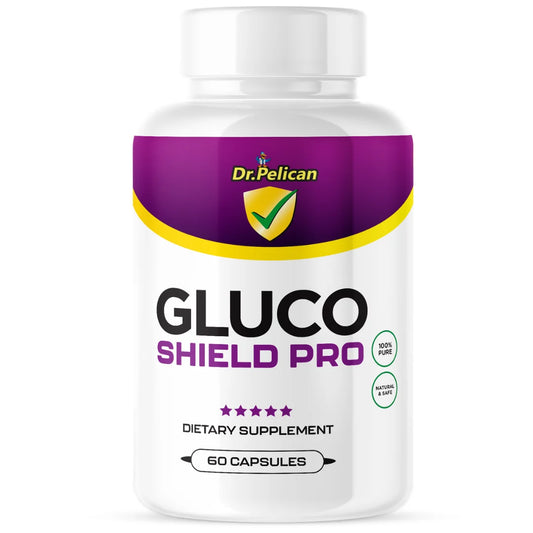 Gluco Shield Pro-Glucose/Blood Sugar/Metabolism Support- 60 Capsules- Dr. Pelican