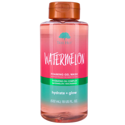 Watermelon Nourishing, Moisturizing & Hydrating Foaming Gel Wash, 18 Oz.