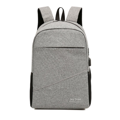 Leisure Computer Backpack Waterproof Nylon 14-inch Laptop Bag Lightweight with Multiple Pockets for Casual Daily Use-5