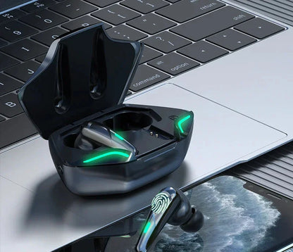 NNEOBA Wireless Bluetooth Gaming Earbuds with Mic – HiFi Sound-2