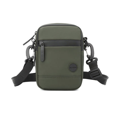 Men's Waterproof Nylon Crossbody Bag - Lightweight & Durable Everyday Travel Bag with Adjustable Strap-2