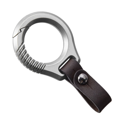 Luxury Titanium Key Chain Magnetic Spin Rotary for Car Key Ring Connector Anti-off Holder Men EDC Quickdraw Buckle Male Gadgets-5
