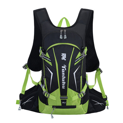 25L Sport Cycling Bag Rid Backpack For Bicycle Women Men Bike Outdoor Running Hiking Black Reflective Cycling Backpack-7