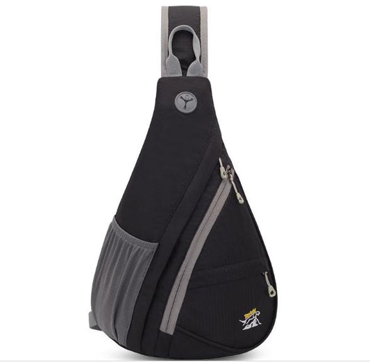 Nylon Sports Bag Men Women Chest Bag Outdoor Climbing Hiking Bag-0