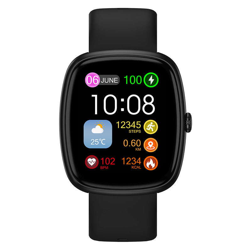 Fitness Tracker with 24/7 Continuous Heart Rate, Blood Oxygen Monitor, Smart Watch with Sleep Monitor, IP68 Waterproof Activity Tracker Step Counter for Women Men-1