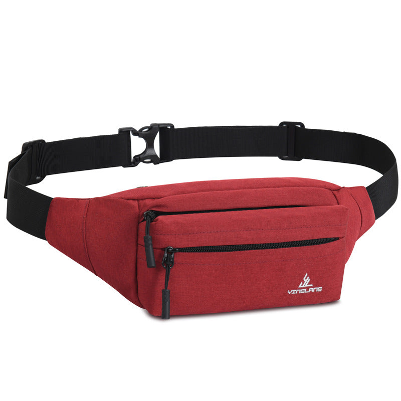 Leisure Waist Pack Nylon Sport Fanny Bags Boy Drop Leg Bags Hip Bum Belt Bag Travel Riding Motorcycle Crossbody Purse Pouch-3