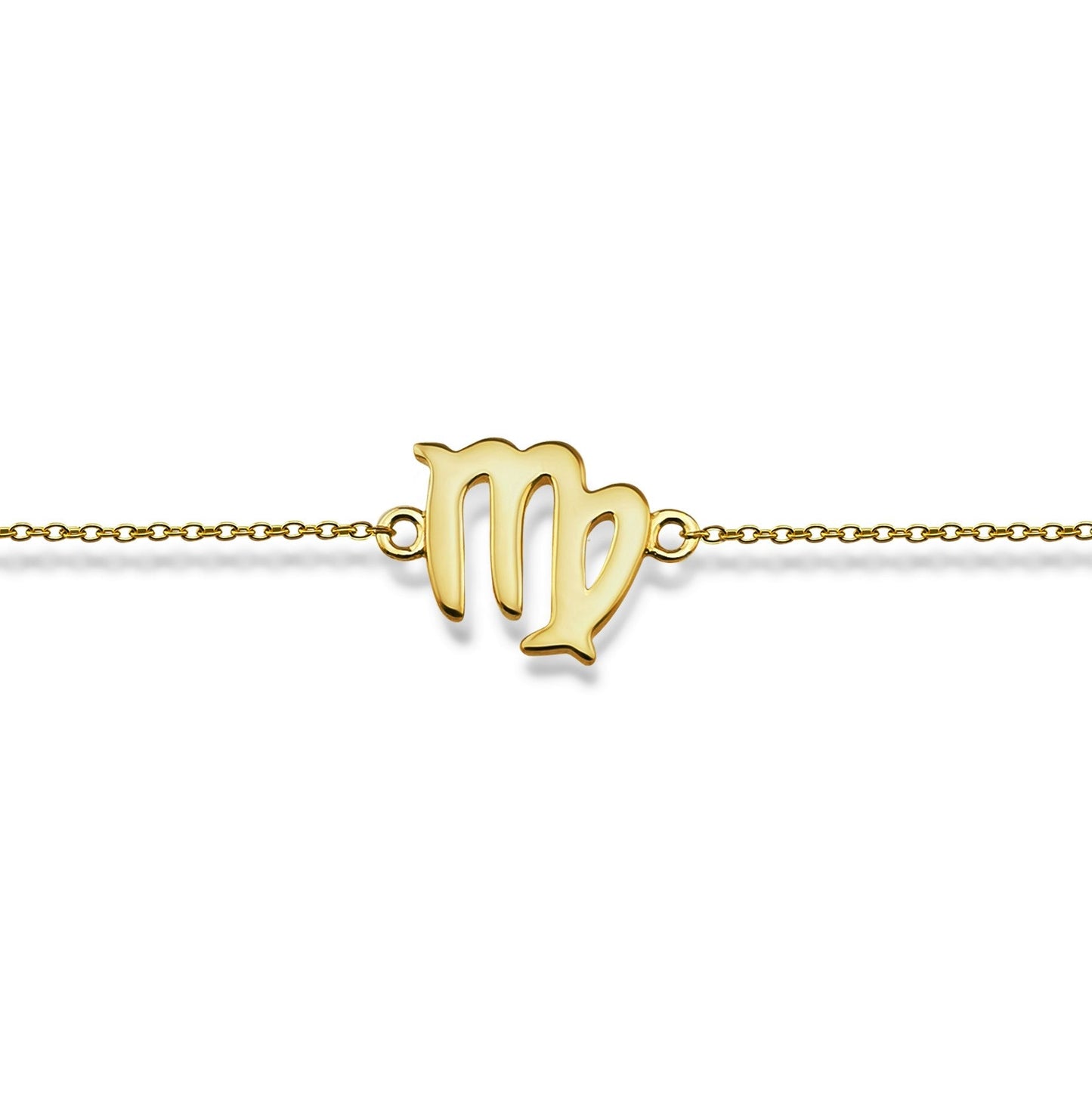 Maagd Armband Gold-Plated Zodiac ZB009G Jwls4u