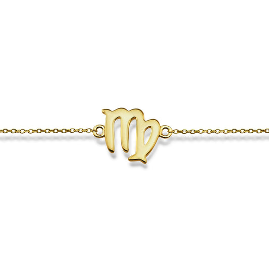 Maagd Armband Gold-Plated Zodiac ZB009G Jwls4u
